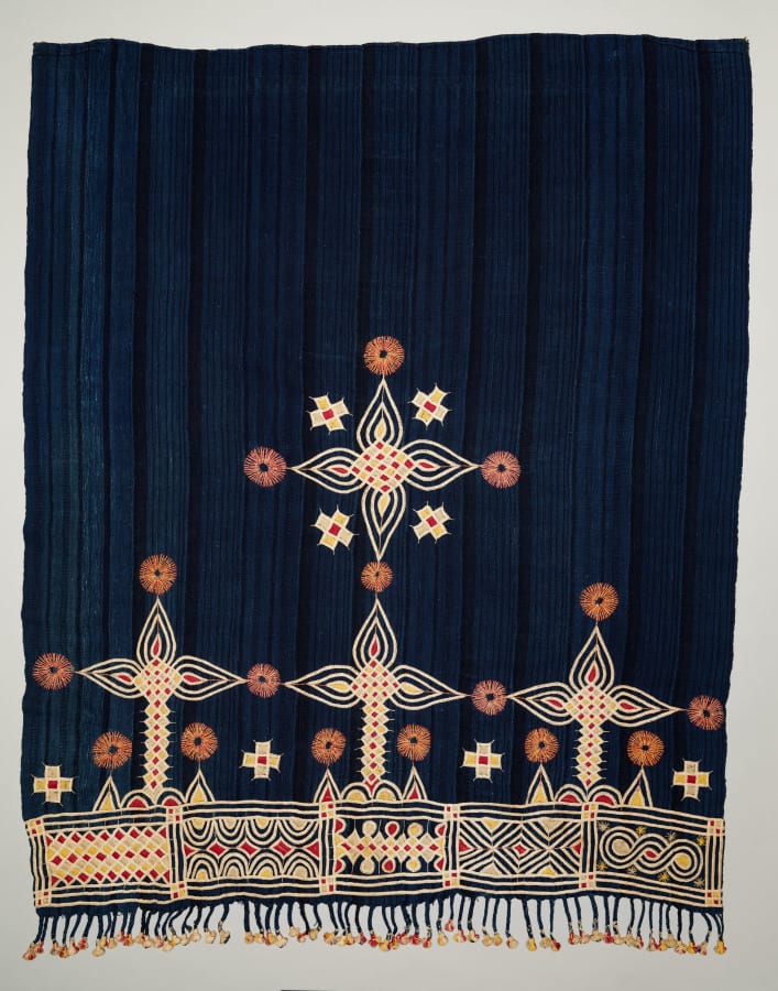 Woman's Shawl or Head Covering — artwork