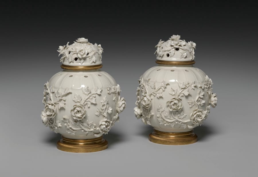 Pair of Potpourri Vases with Covers — artwork