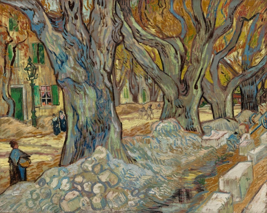 The Large Plane Trees — artwork