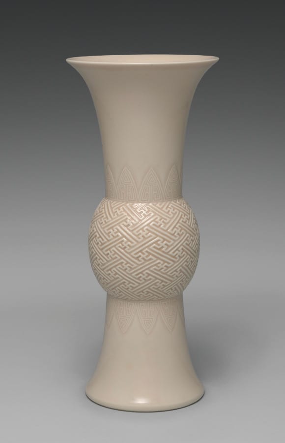 Gu-Shaped Flower Vase — artwork