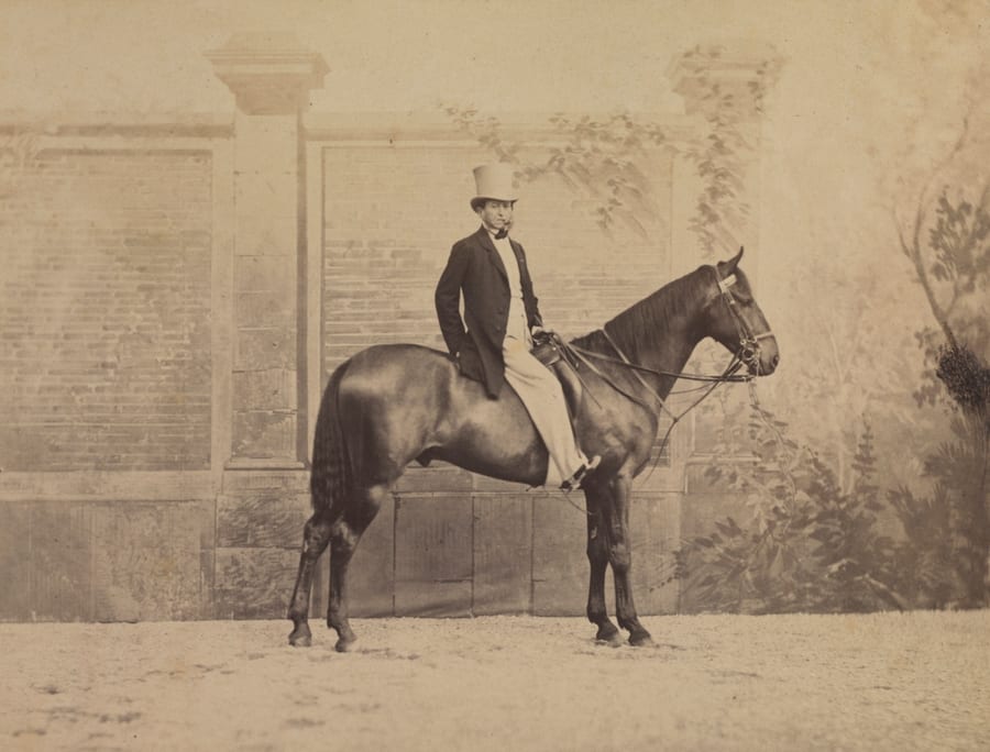 Man on a Horse — artwork