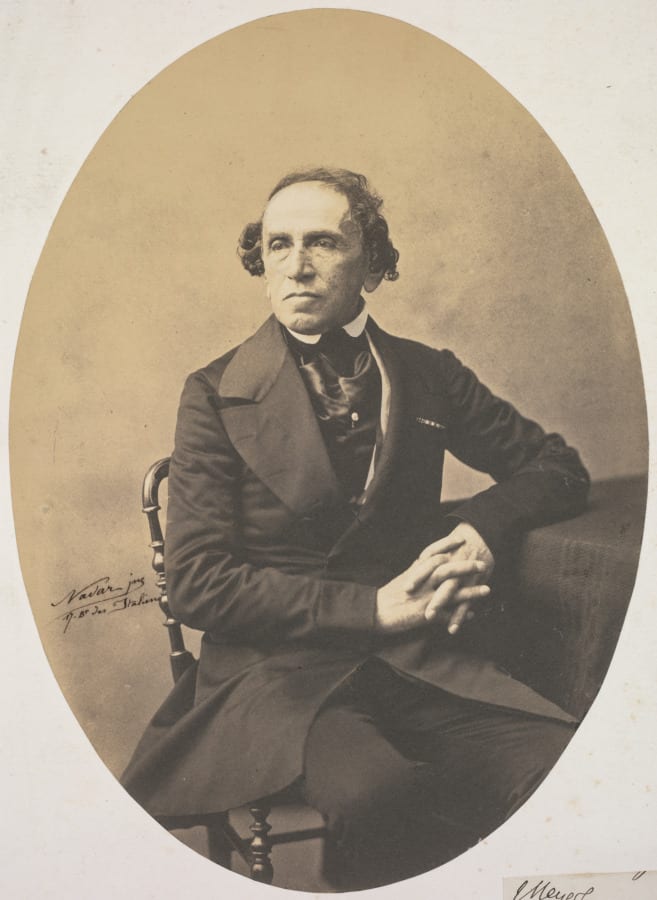 Portrait of Giacomo Meyerbeer — artwork