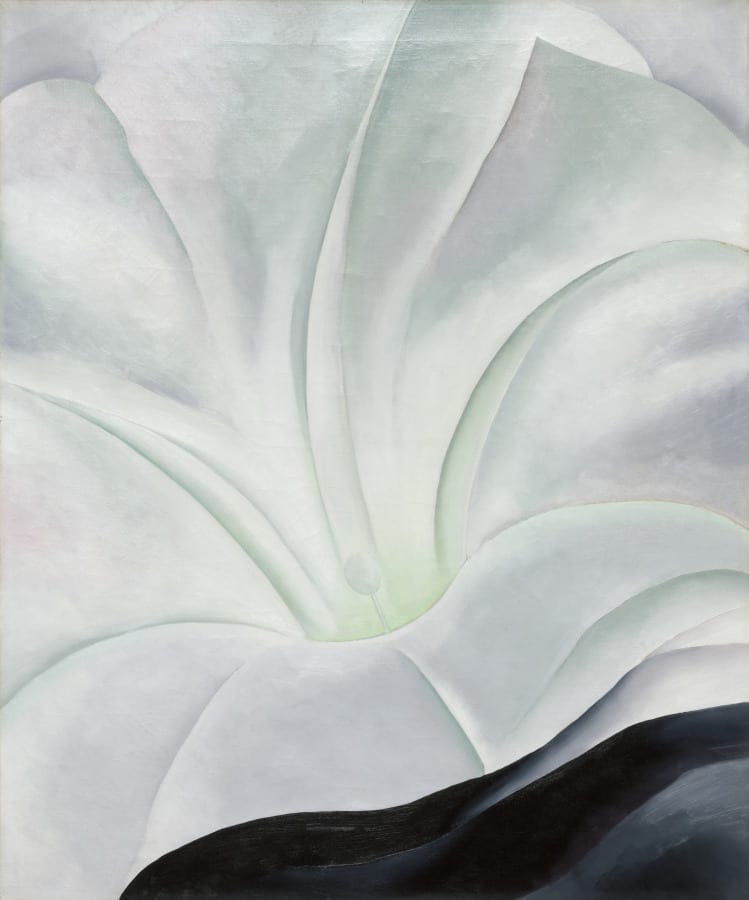 Morning Glory with Black — artwork