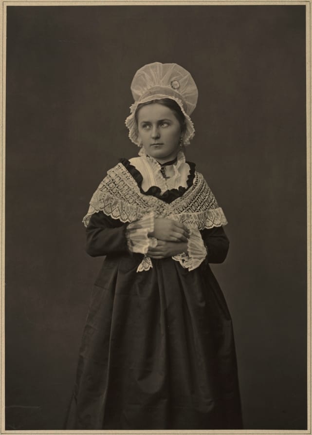 Woman in Lorraine Dress — artwork